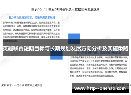 英超联赛短期目标与长期规划发展方向分析及实施策略